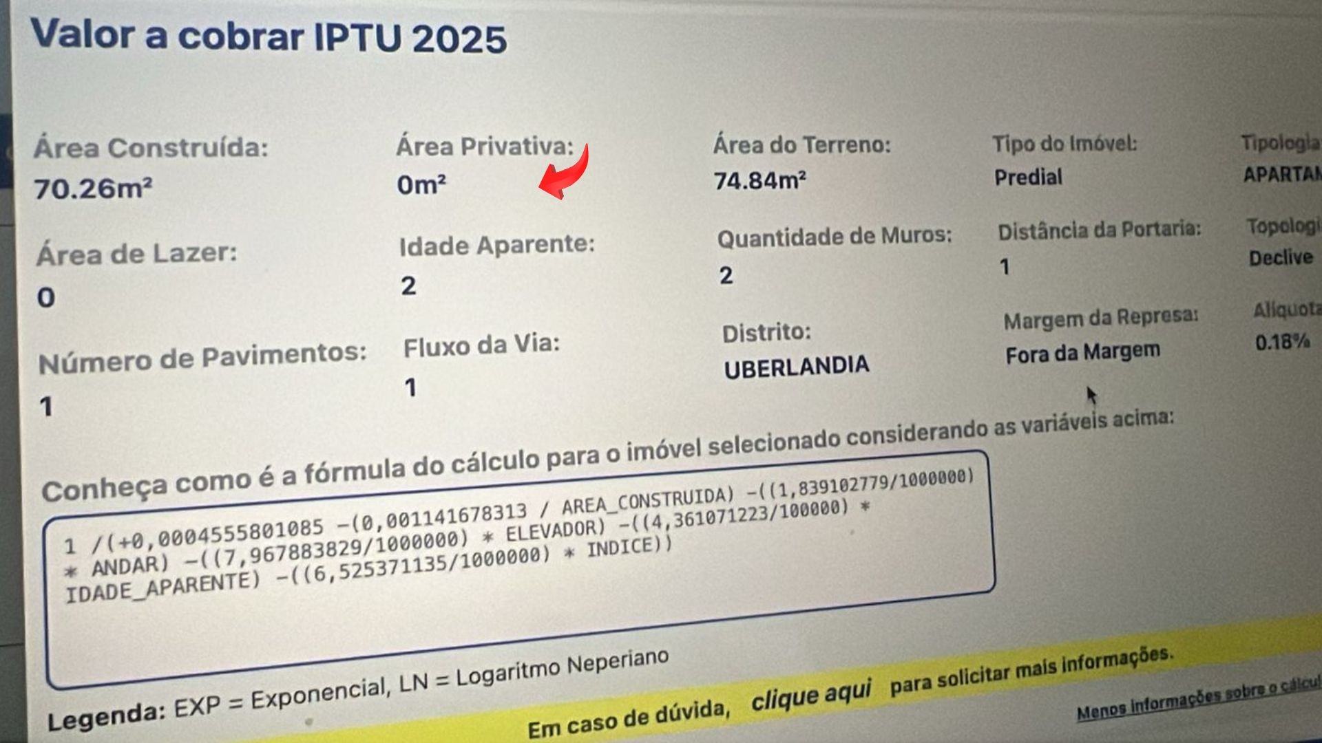 Contribuintes contestam cálculo do IPTU de Uberlândia ao identificarem ‘área privativa’ zerada na avaliação dos imóveis | Triângulo Mineiro