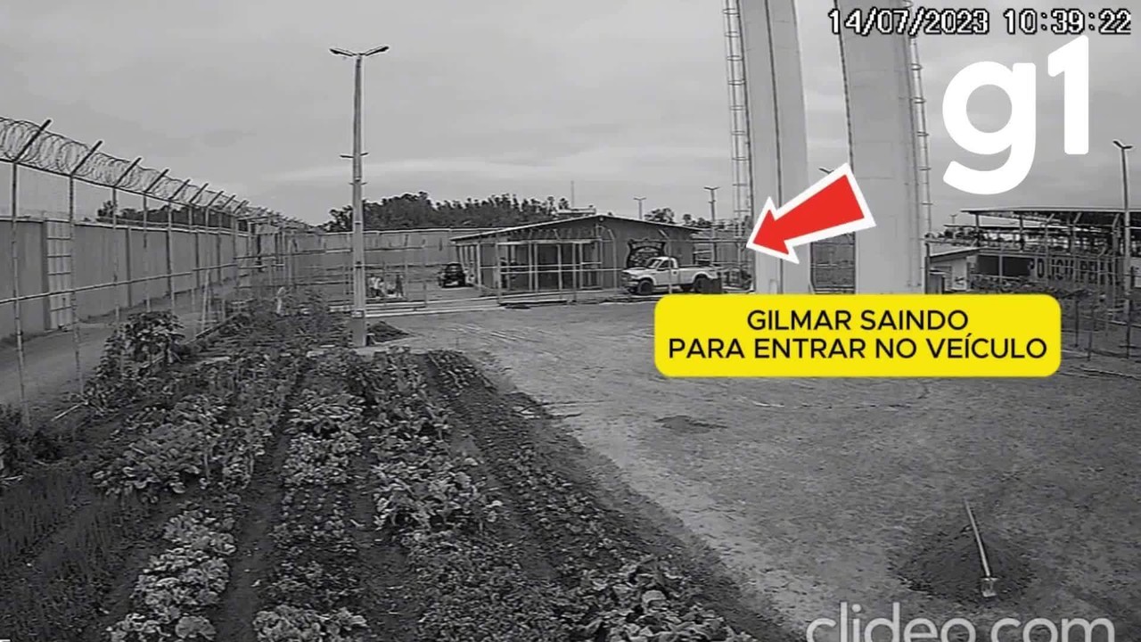 Vídeo mostra passo a passo de detentos que tiveram ajuda de policiais para fugir de presídio em MT | Mato Grosso