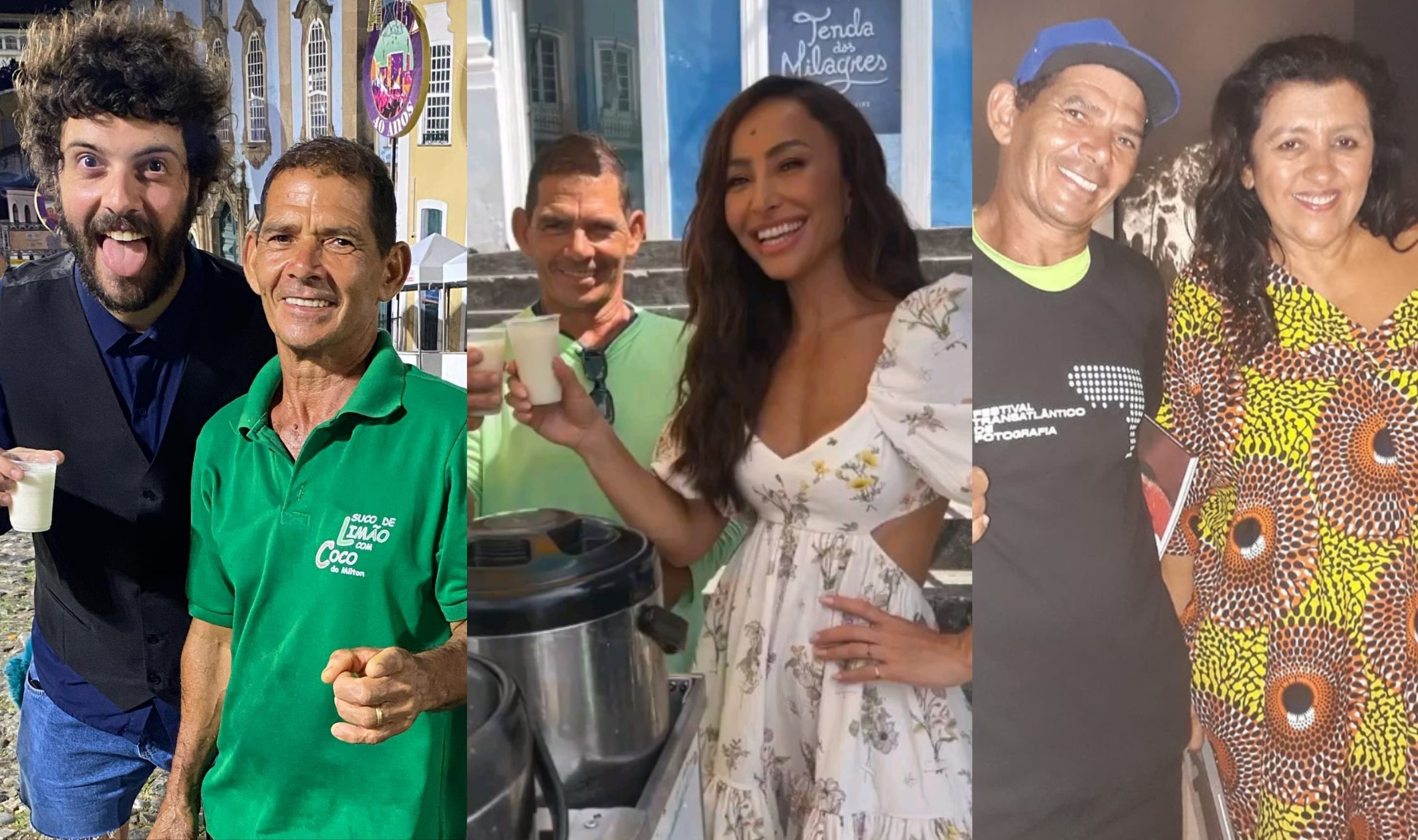 Ambulante que vende só um sabor de suco fatura R$ 140 mil por ano; receita 'misteriosa' atrai famosos e turistas
